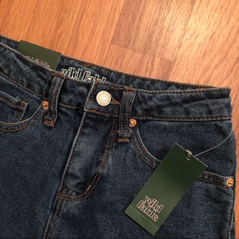 💖Wild Fable Mom Jeans! (dark wash & HIGH waisted)